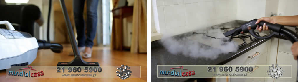 limpeza vapor de cozinha e chão mundial casa